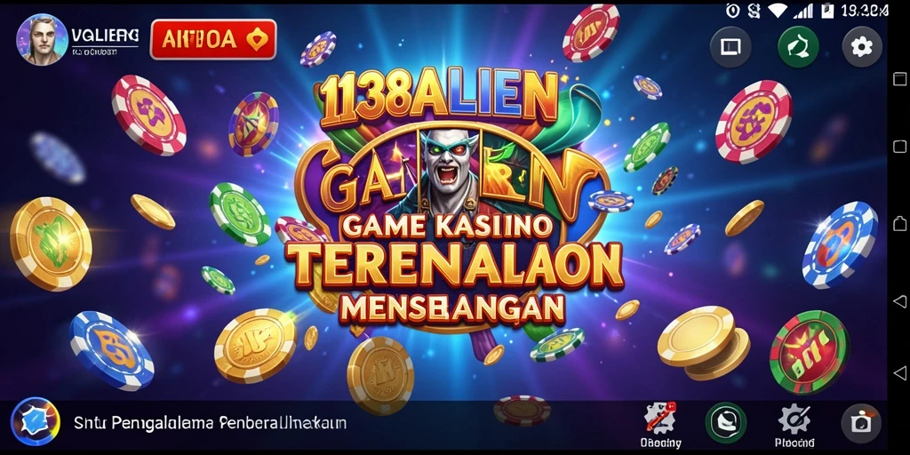 Screenshot gameplay Kasino 138ALIEN yang seru dan menarik.
