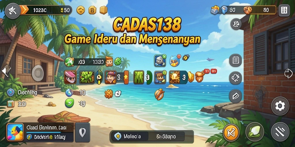 Tampilan menarik dari gameplay Idle dalam CADAS138