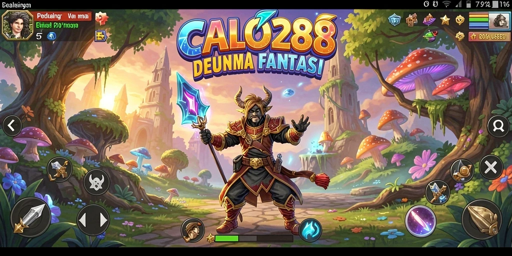Screenshot gameplay <strong>CALO288</strong> yang menunjukkan aksi mendebarkan dalam petualangan.