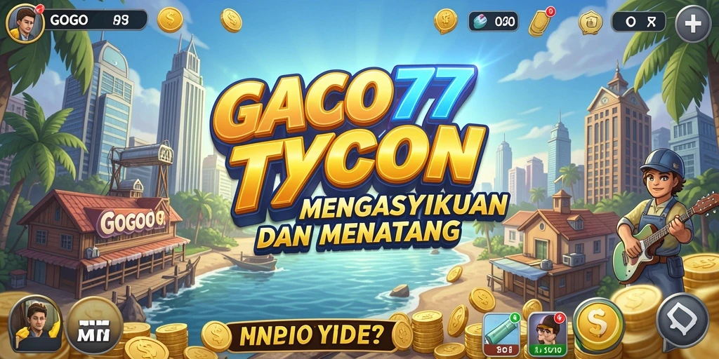 Tampilan menarik dari gameplay GOGO77 saat membangun kerajaan bisnis.