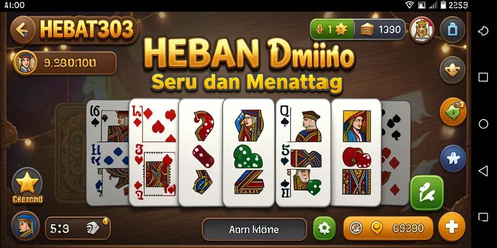Tampilan gameplay menarik dari HEBAT303 yang memikat para pemain.