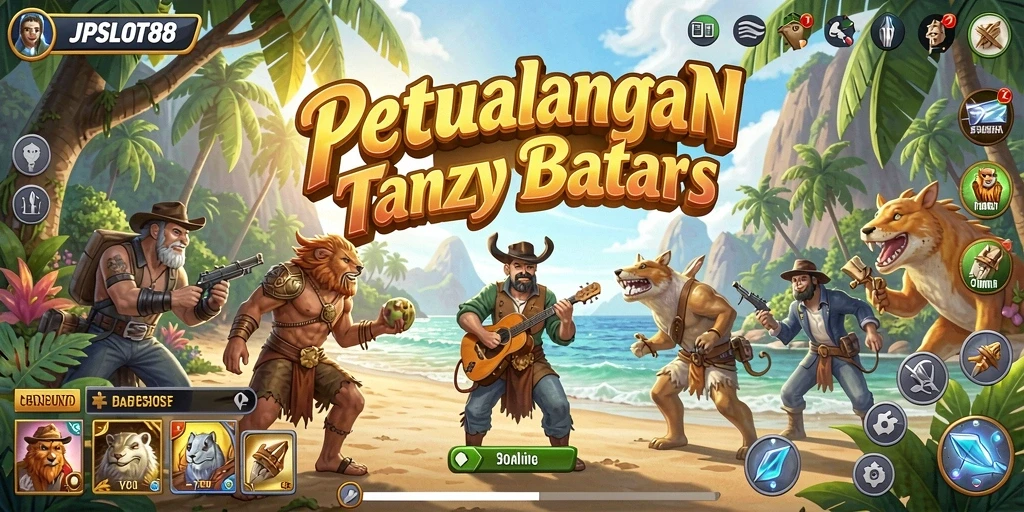 Gameplay JPSLOT88 dengan dunia terbuka yang luas dan interaktif.