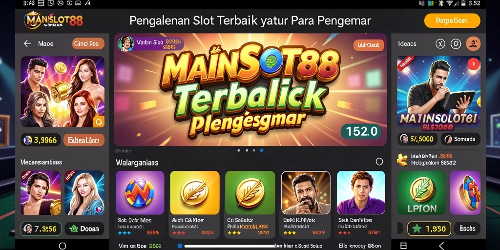 Gameplay menarik dan penuh warna di MAINSLOT88.