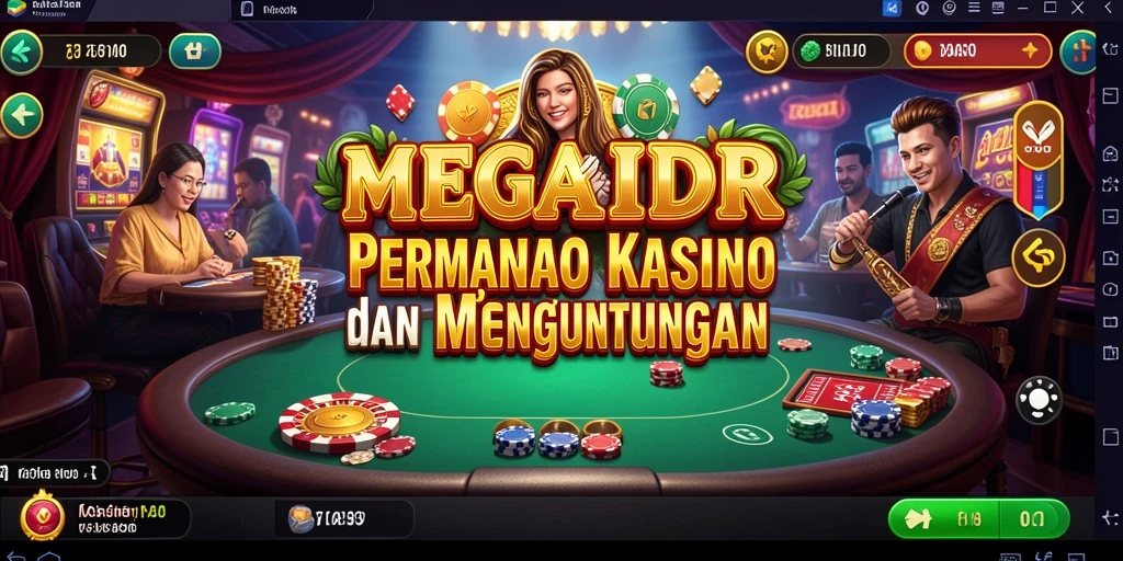 Tampilan gameplay menarik dari MEGAIDR yang penuh aksi.