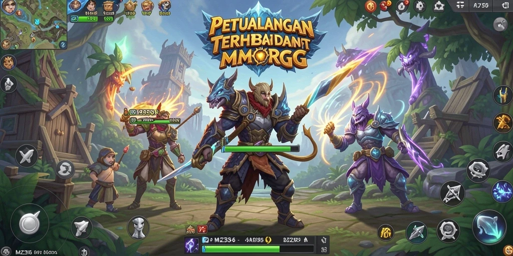 Tampilan gameplay seru dan intens dalam MZ356 dengan aksi pertarungan yang mendebarkan.