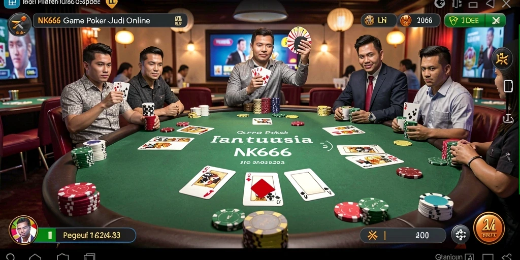 Tampilan menarik dari gameplay NK666 yang seru dan kompetitif.