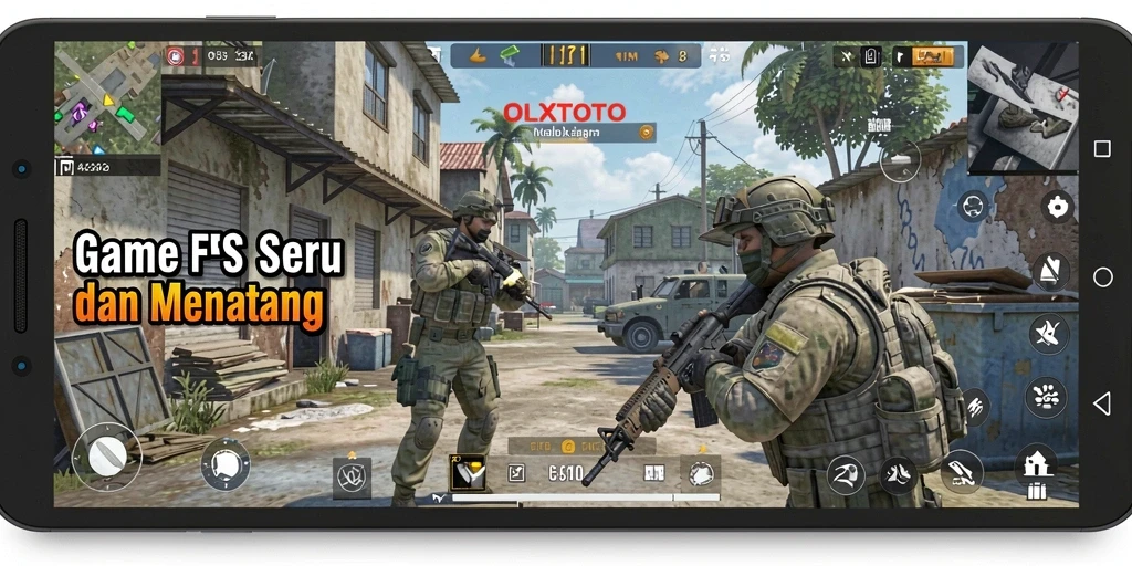 Gameplay seru di OLXTOTO dengan aksi FPS yang mendebarkan.