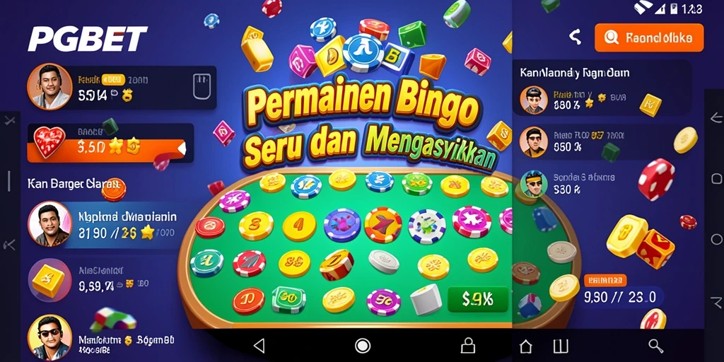 Tampilan gameplay menarik dari PGBET dengan kartu Bingo yang siap dimainkan.