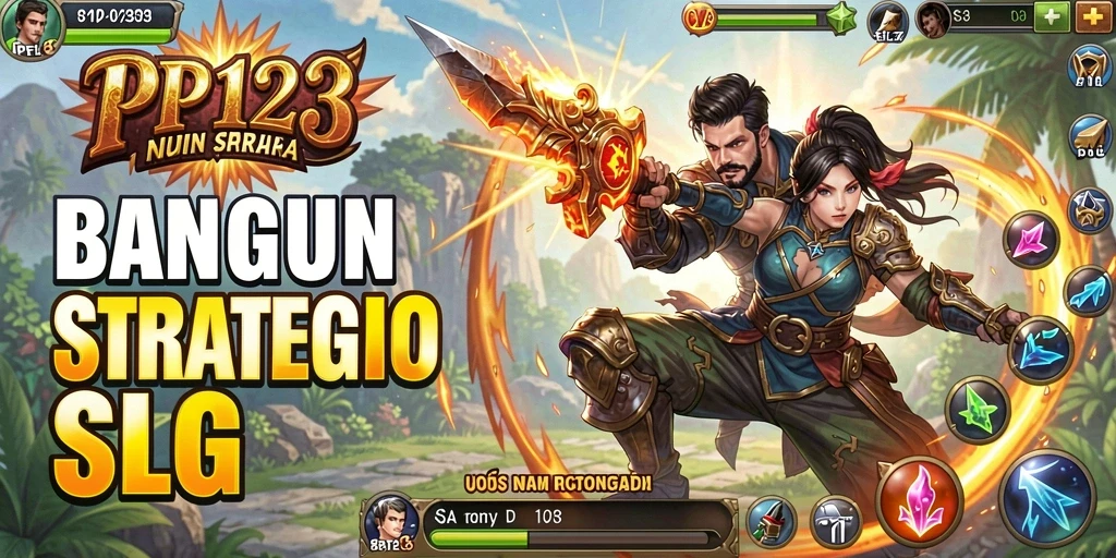 Tangkapan layar gameplay PP123 yang menampilkan pertempuran seru.