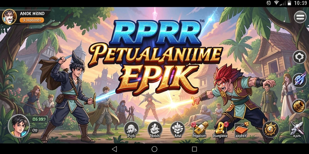 Tampilan gameplay RPRR yang menawan dan dinamis.