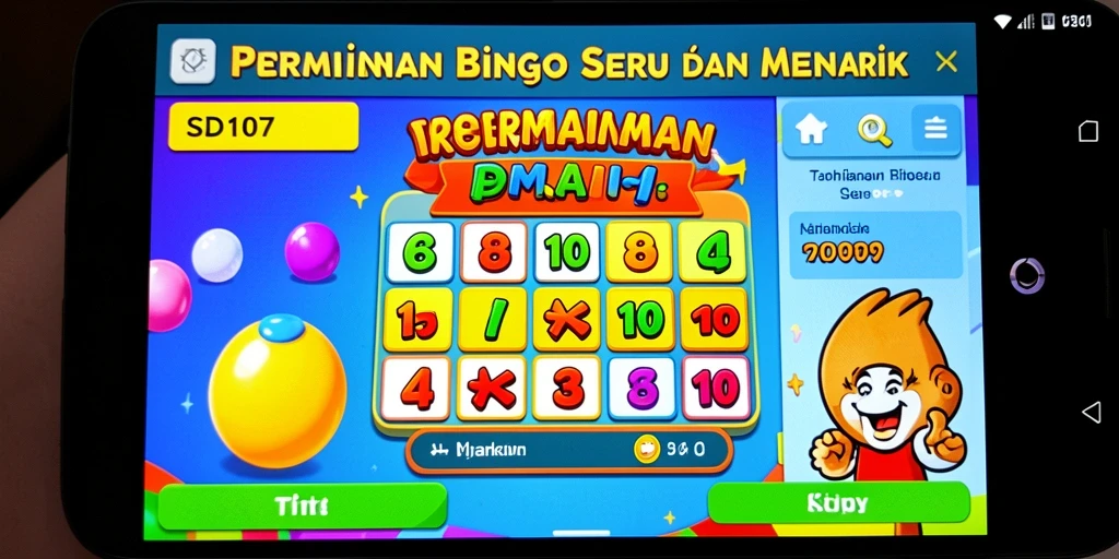 Tampilan gameplay Bingo yang menegangkan dan interaktif.