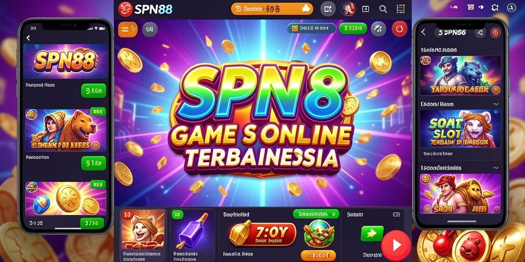 Tampilan permainan Slot SPN88 yang menarik dan interaktif.