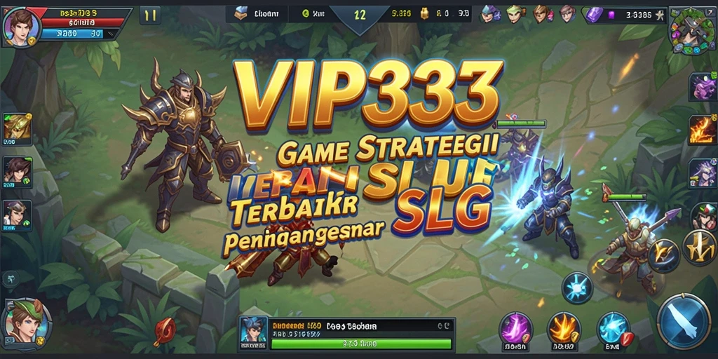 Tampilan menarik dari gameplay SLG VIP333 dengan pertempuran strategis.